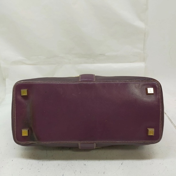 Louis Vuitton Purple and Gold Tote with Structured Design - Picture 5 of 10